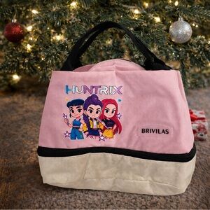 K-Pop Demon Hunters Insulated Lunch Box – Pink Anime Style – Brand New